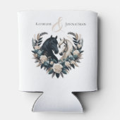 Land Hochzeiten in der Liebe Dosenkühler (Rückseite)