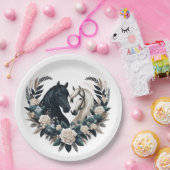 Land Hochzeiten in der Liebe Pappteller (Party)