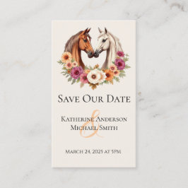 Land Hochzeiten in der Liebe Visitenkarte