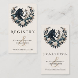 Land Hochzeiten in der Liebe Visitenkarte