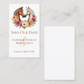 Land Hochzeiten in der Liebe Visitenkarte (Vorne/Hinten)