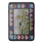 Land Hooked Rug Badematte (Vorderseite Vertikal)