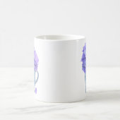Land-Hortensien-Tasse Kaffeetasse (Mittel)