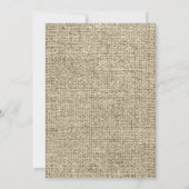 Land-Hufeisen, die Einladungen Wedding sind (Rückseite)