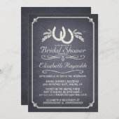 Land-HufeisenBrautparty-Einladungen Einladung (Vorne/Hinten)