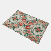 Land Hütte Flora 2x3 Fußmatte (Schrägansicht)