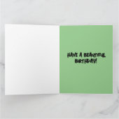 LAND HÜTTE IN IRLAND GEBURTSTAG Grußkarte Karte (Innenseite)