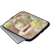 Land-Hütte Laptopschutzhülle (Vorne Knopf)