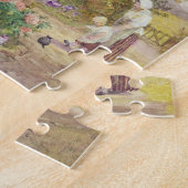 Land-Hütte Puzzle (Seite)