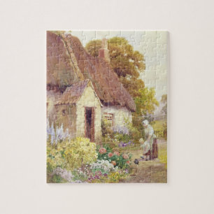 Land-Hütte Puzzle