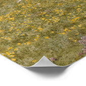 Land Hütte Vintage Malerei Poster (Ecke)