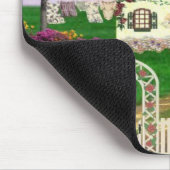 Land-Hütten-Mausunterlage Mousepad (Ecke)