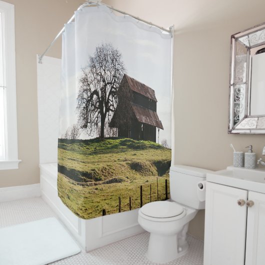 Land im Herbst....... Duschvorhang (Beispiel)