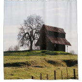 Land im Herbst....... Duschvorhang (Vorderseite)