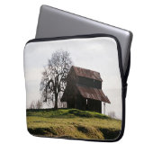 Land im Herbst...... Laptopschutzhülle (Vorderseite Links)
