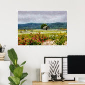 Land - Im Land draußen Poster (Heimbüro)