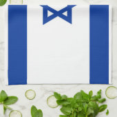Land - Israel-Flagge Handtuch (Gefaltet)