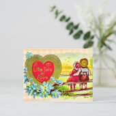 Land Kinder Liebe Postkarte (Stehend Vorderseite)