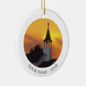 Land-Kirche Keramik Ornament (Rechts)