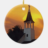 Land-Kirche Keramikornament (Hinten)