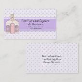 Land-Kirchen-Kindertagesstätten-Visitenkarte Visitenkarte (Vorne/Hinten)