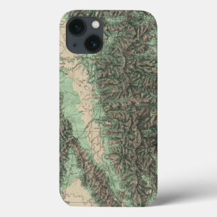 Land-Klassifikation von Ostkalifornien Case-Mate iPhone Hülle