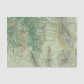 Land-Klassifikations-Karte des südwestlichen New Seidenpapier (Vorderseite)