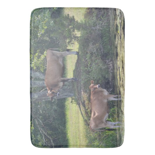 Land-Kuh Badematte (Vorderseite Vertikal)