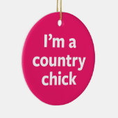 Land-Küken Keramikornament (Rechts)