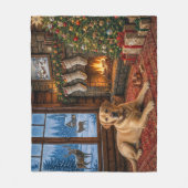 Land Labrador Retriever Urlaub  Fleecedecke (Vorderseite)