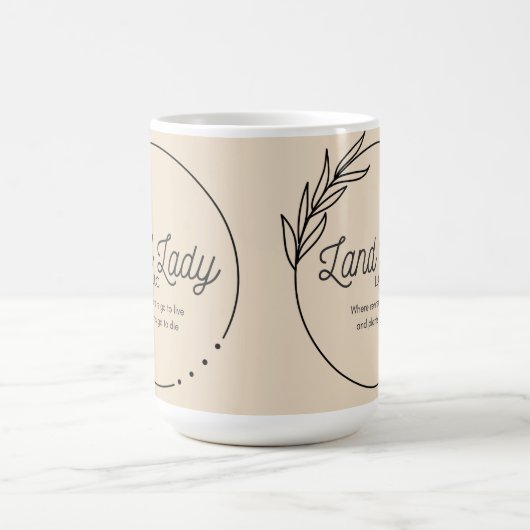 Land Lady LLC Tasse (Mittel)