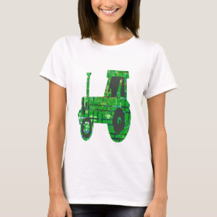 Land-ländlicher Züchter, Ackerschlepper T-Shirt