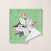 Land Leaf Reben und Blume Handtuch Set (Waschlappen)