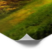 Land - Lebendes Land Poster (Ecke)