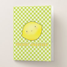 Land-Lemon-Taschenmappe – Süße Farm & Land 