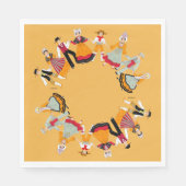 Land Loire, Frankreich Serviette (Vorderseite)