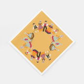 Land Loire, Frankreich Serviette (Ecke)