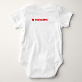 Land Mailbox Spezielle Lieferung Baby Bodysuit Baby Strampler (Rückseite)