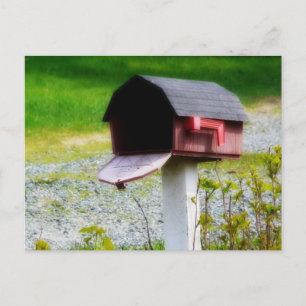 Land Mailbox - Wir sind umgezogen! Ankündigungspostkarte