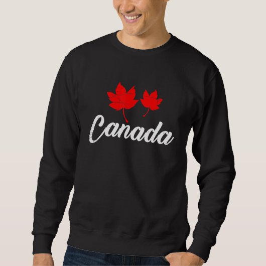 Land Maple Leaf Kanada Sweatshirt (Vorderseite)