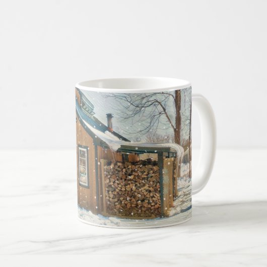 Land Maple Sugar House Kaffeetasse (VorderseiteRechts)