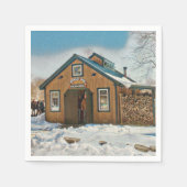 Land Maple Sugar House Serviette (Vorderseite)