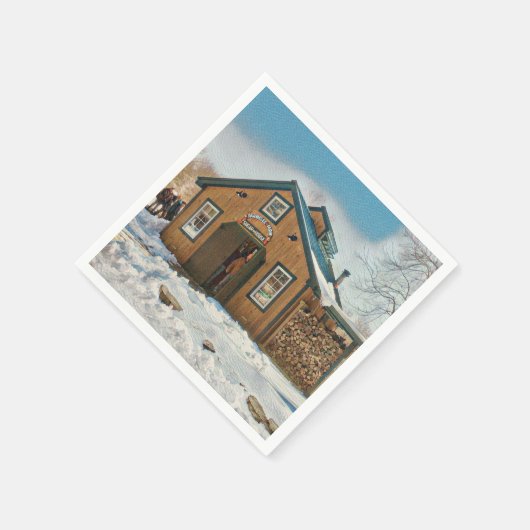 Land Maple Sugar House Serviette (Ecke)