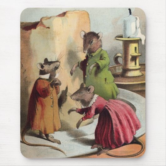 Land-Mäuse Mousepad (Vorne)