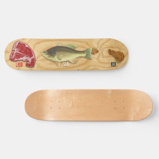 Land, Meer und Luft Skateboard (Horizontal)