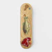 Land, Meer und Luft Skateboard (Vorderseite)