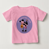 Land Milch und Honig Baby T-shirt (Vorderseite)