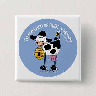 Land Milch und Honig Button