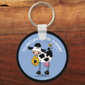 Land Milch und Honig Schlüsselanhänger (Vorderseite)