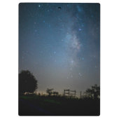 Land-Milchstraße Klemmbrett (Rückseite)